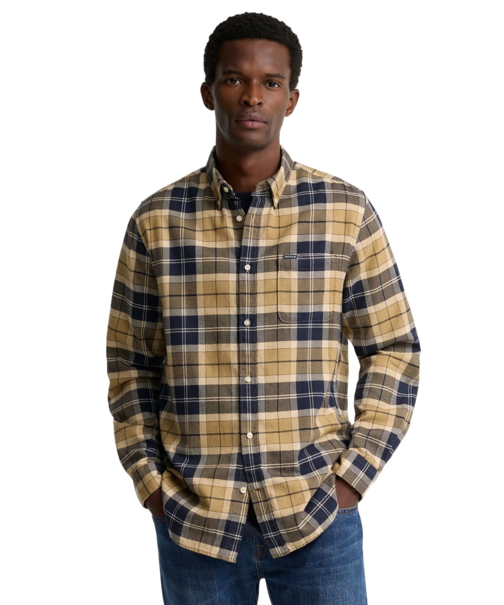 Men’s Barbour Kyeloch Tailored Shirt - Birchwood Dress Tartan