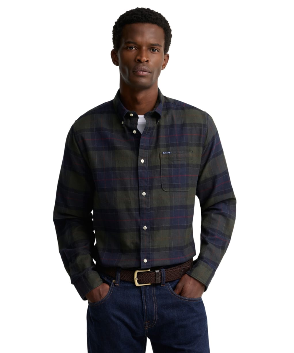 Men’s Barbour Kyeloch Tailored Shirt - Shadow Classic Tartan
