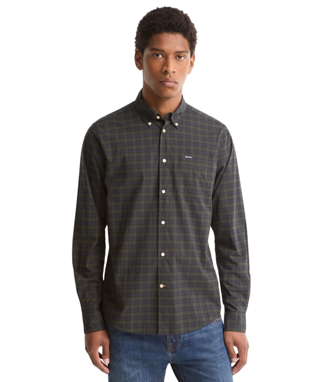 Men’s Barbour Lomond Tailored Shirt - Shadow Classic Tartan