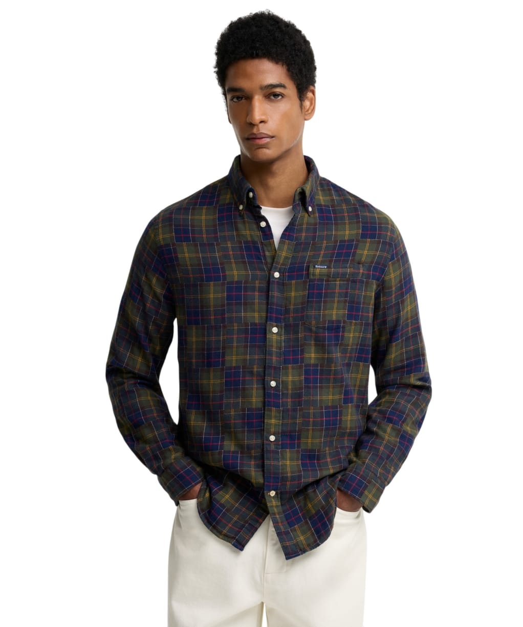 Men's Barbour Sault Tailored Tartan Shirt - Classic Tartan