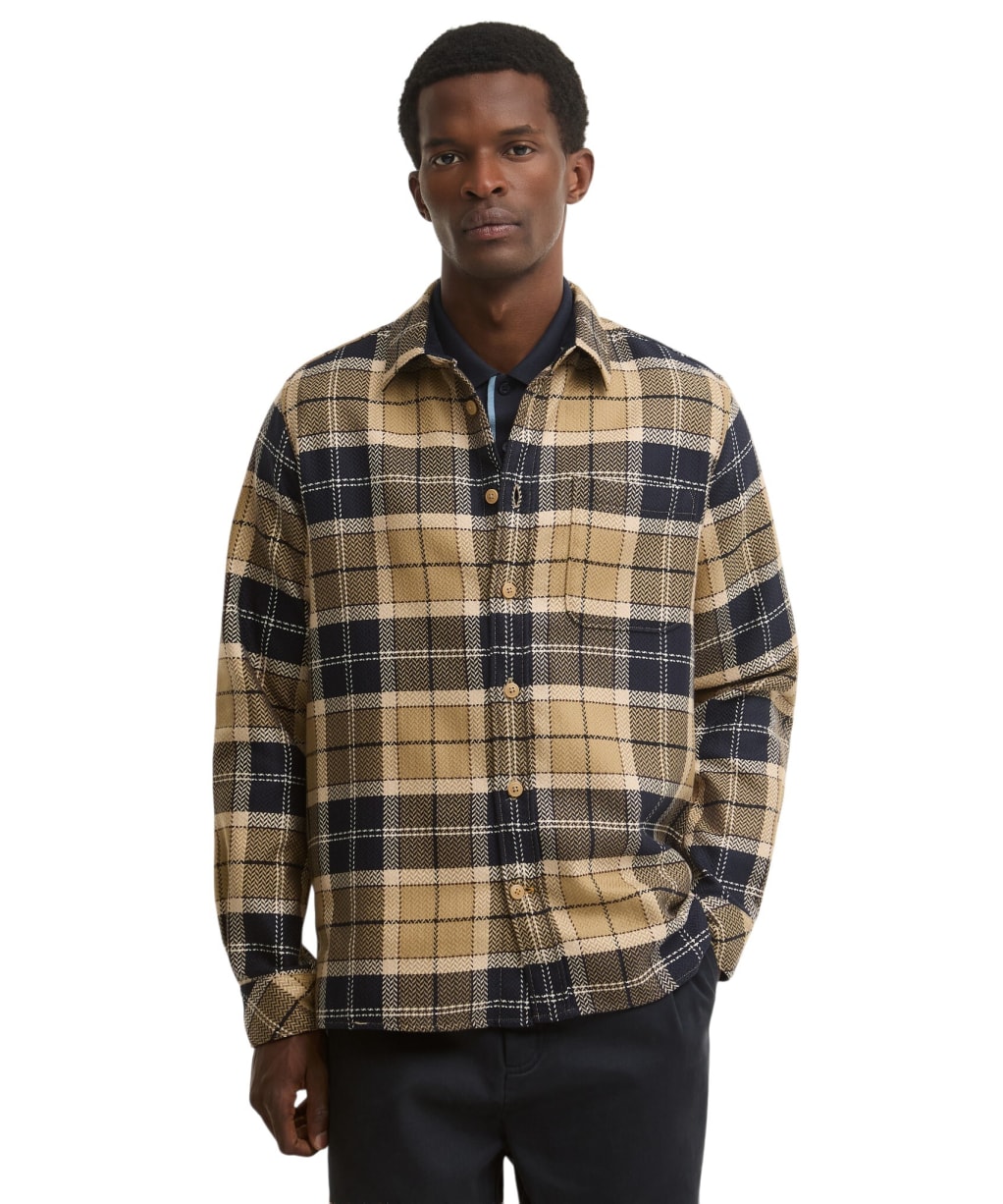 Men's Barbour Fergus Relaxed Tartan Shirt - Birchwood Dress Tartan