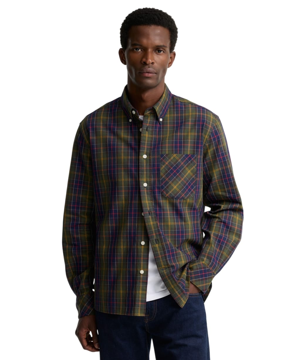 Men's Barbour Erran Tartan Authentic Shirt - Barbour Classic