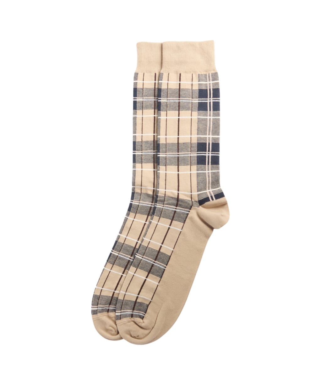 Men's Barbour Blyth Socks - Birchwood Tartan