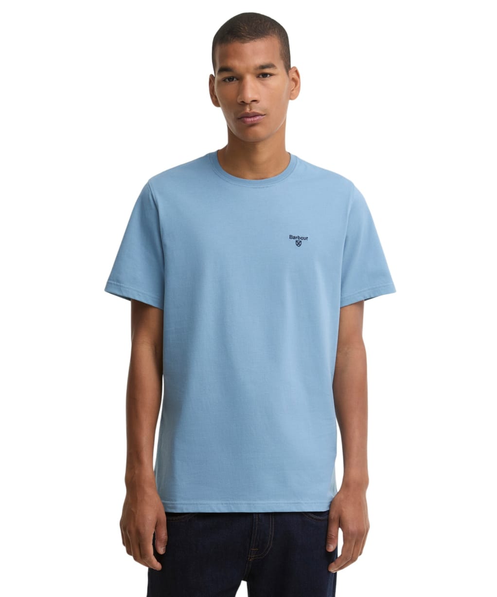 Men's Barbour Essential Sports T-Shirt - Tarn Blue