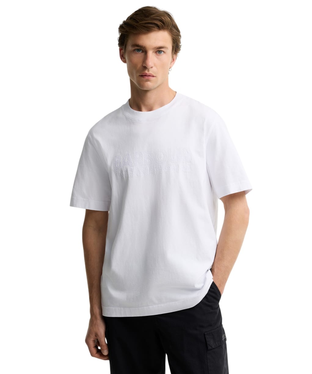 Men's Barbour International 90th Anniversary T-Shirt - White