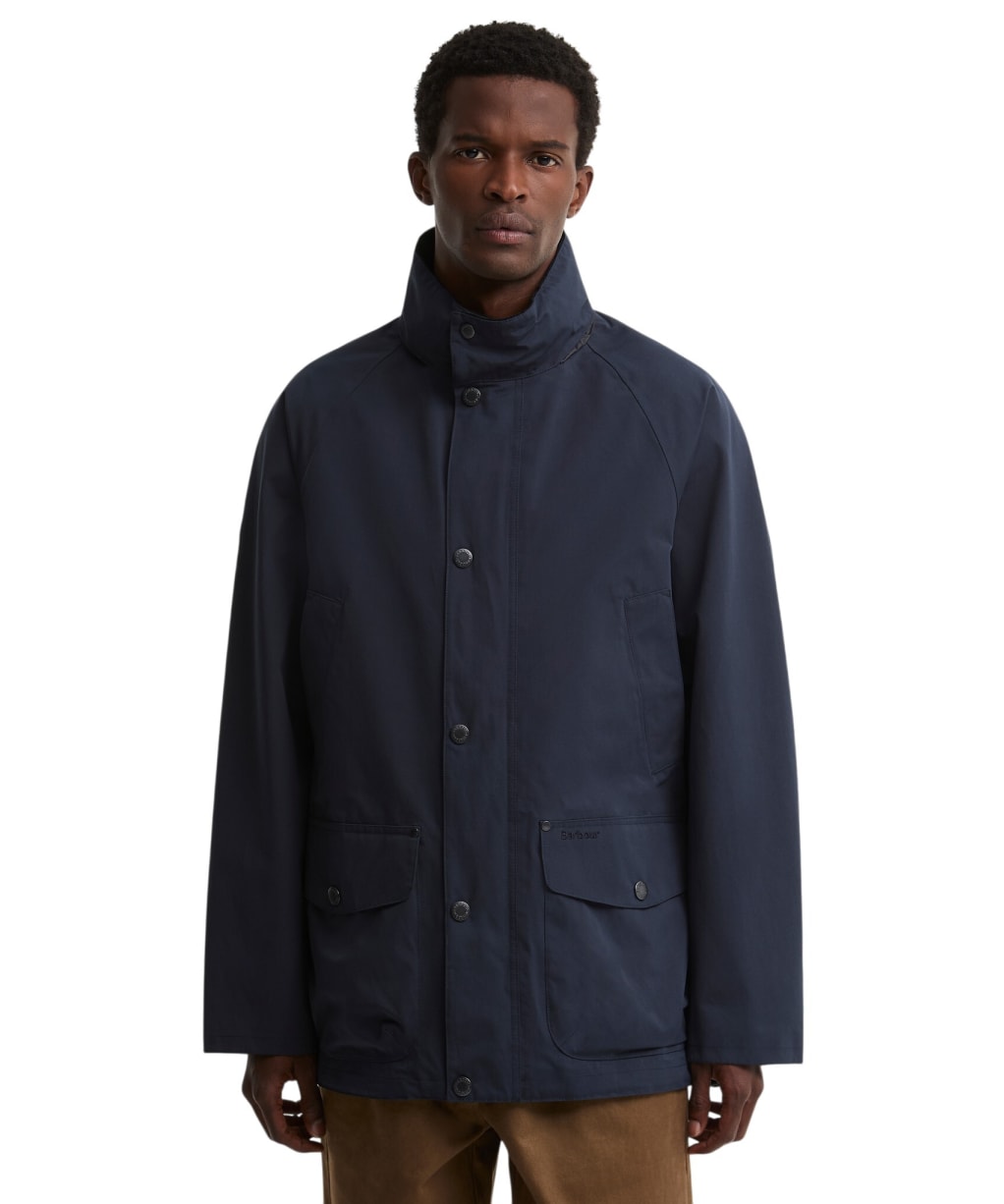 Men's Barbour Modern Bedale Waterproof Jacket - Navy