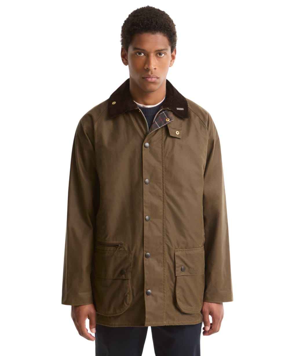 Men's Barbour Icons Beaufort Waxed Jacket - Beech