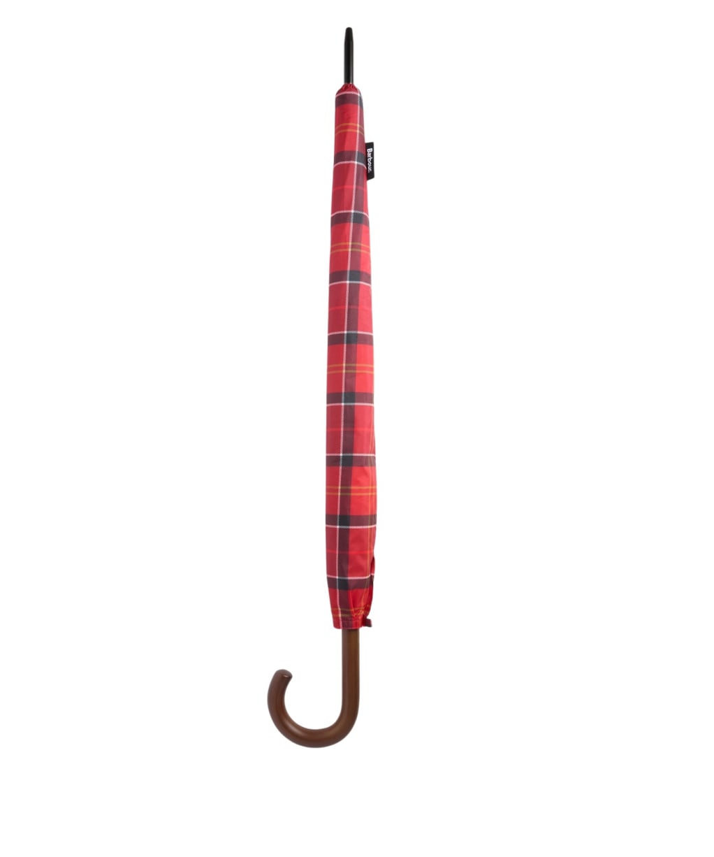 Barbour Tartan Walker Umbrella - Cardinal Tartan