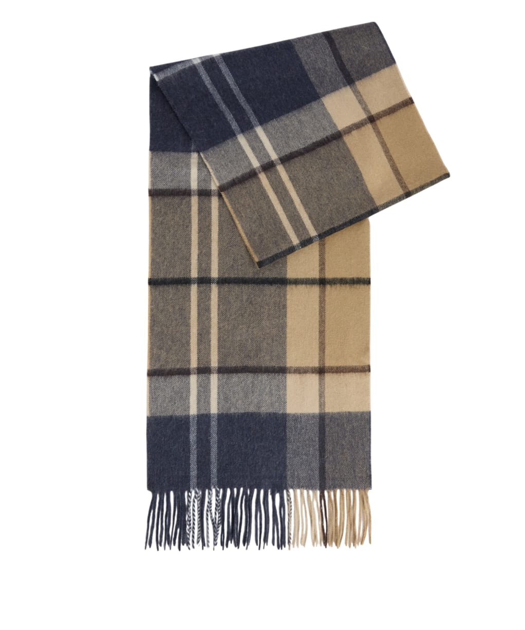 Barbour Carrbridge Tartan Scarf - Birchwood Dress Tartan