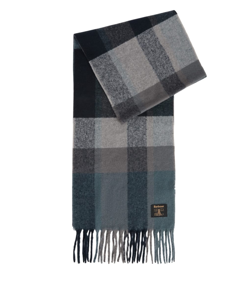 Barbour Westerdale Scarf - DARK SLATE/ SMO