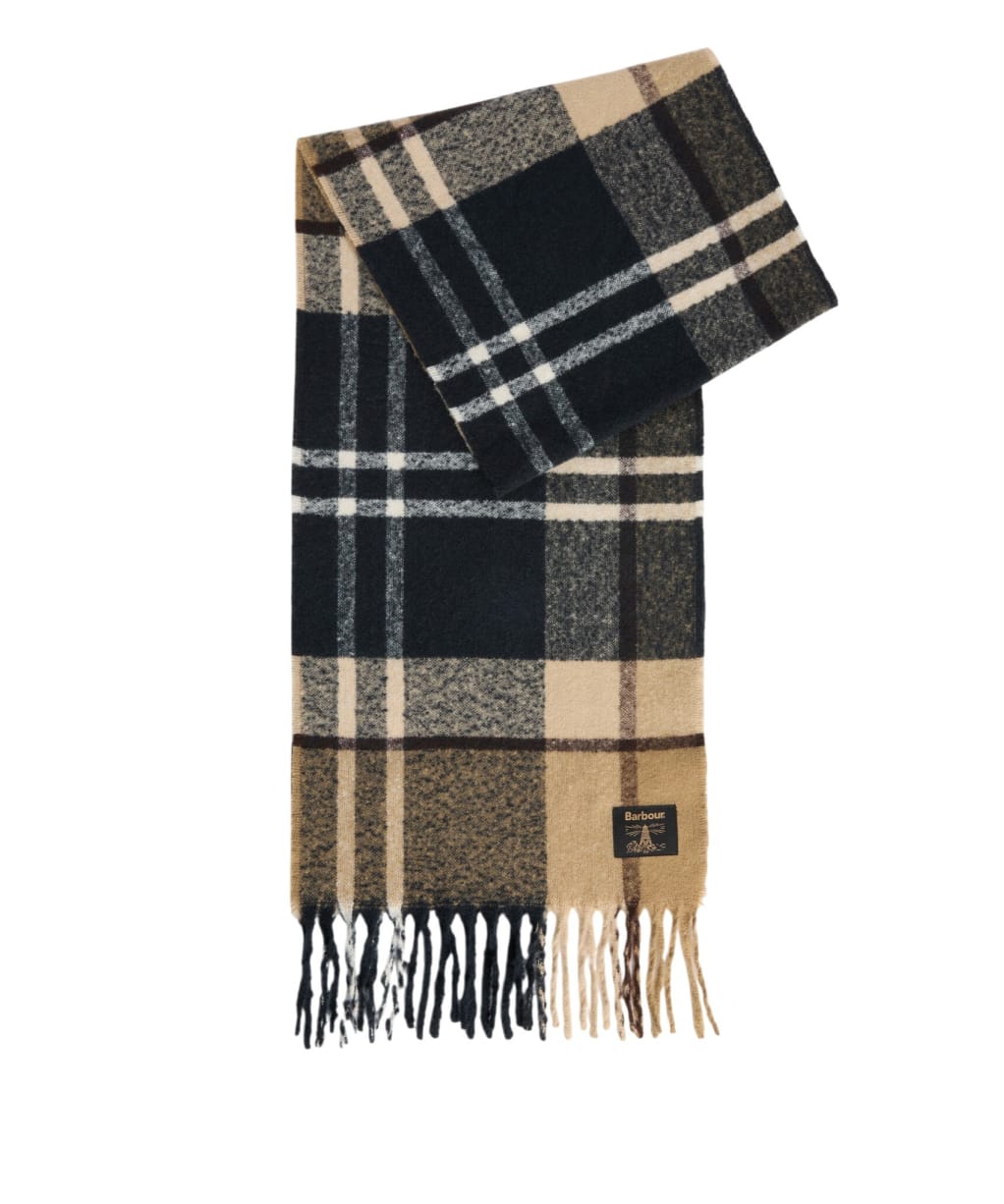 Barbour Yorklane Tartan Scarf - Birchwood Dress Tartan