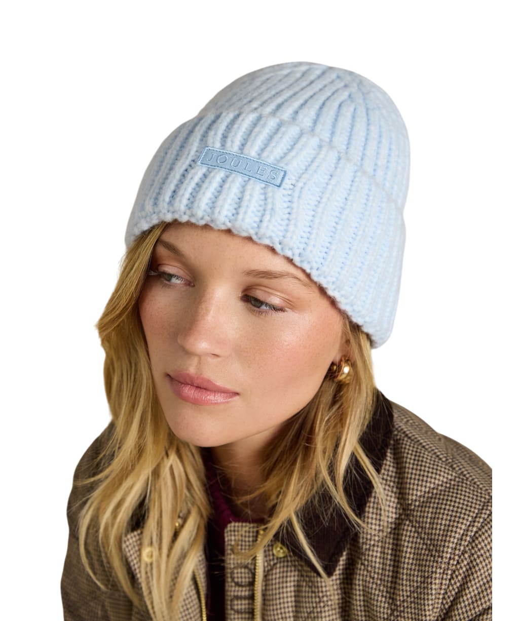 Women's Joules Chunky Beanie - Blue