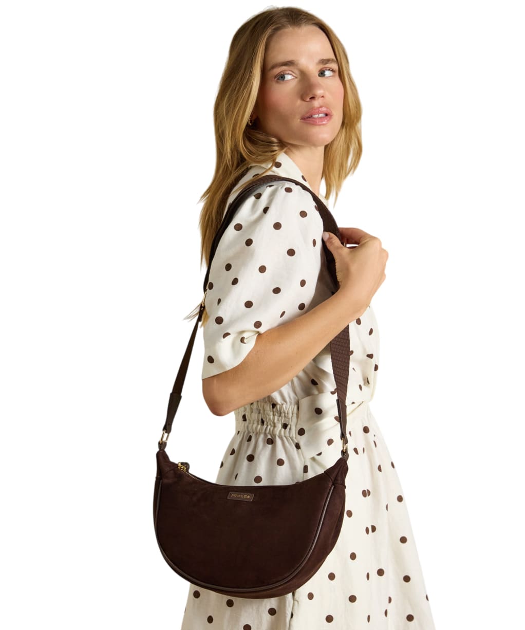  Women's Joules Moon Bag - Chocolate Brown