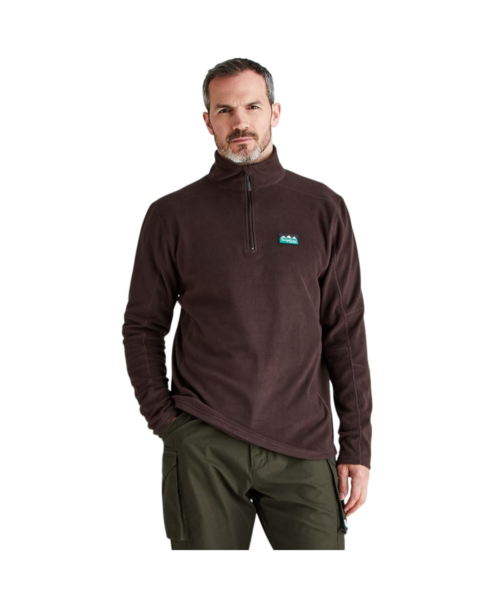  Men’s Ridgeline Narvik Fleece - Deep Bark