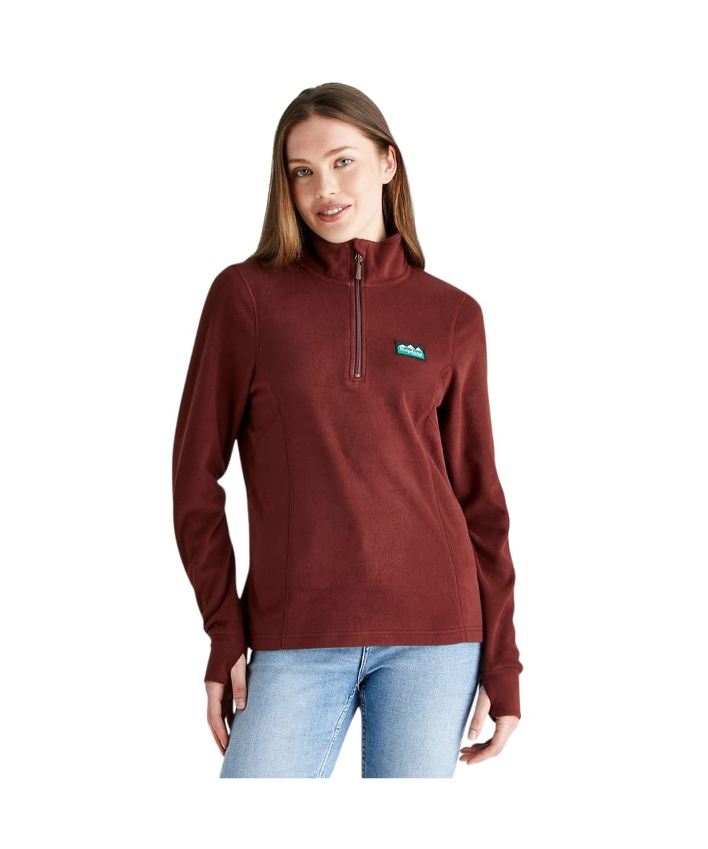  Women’s Ridgeline Narvik Fleece - Oxblood