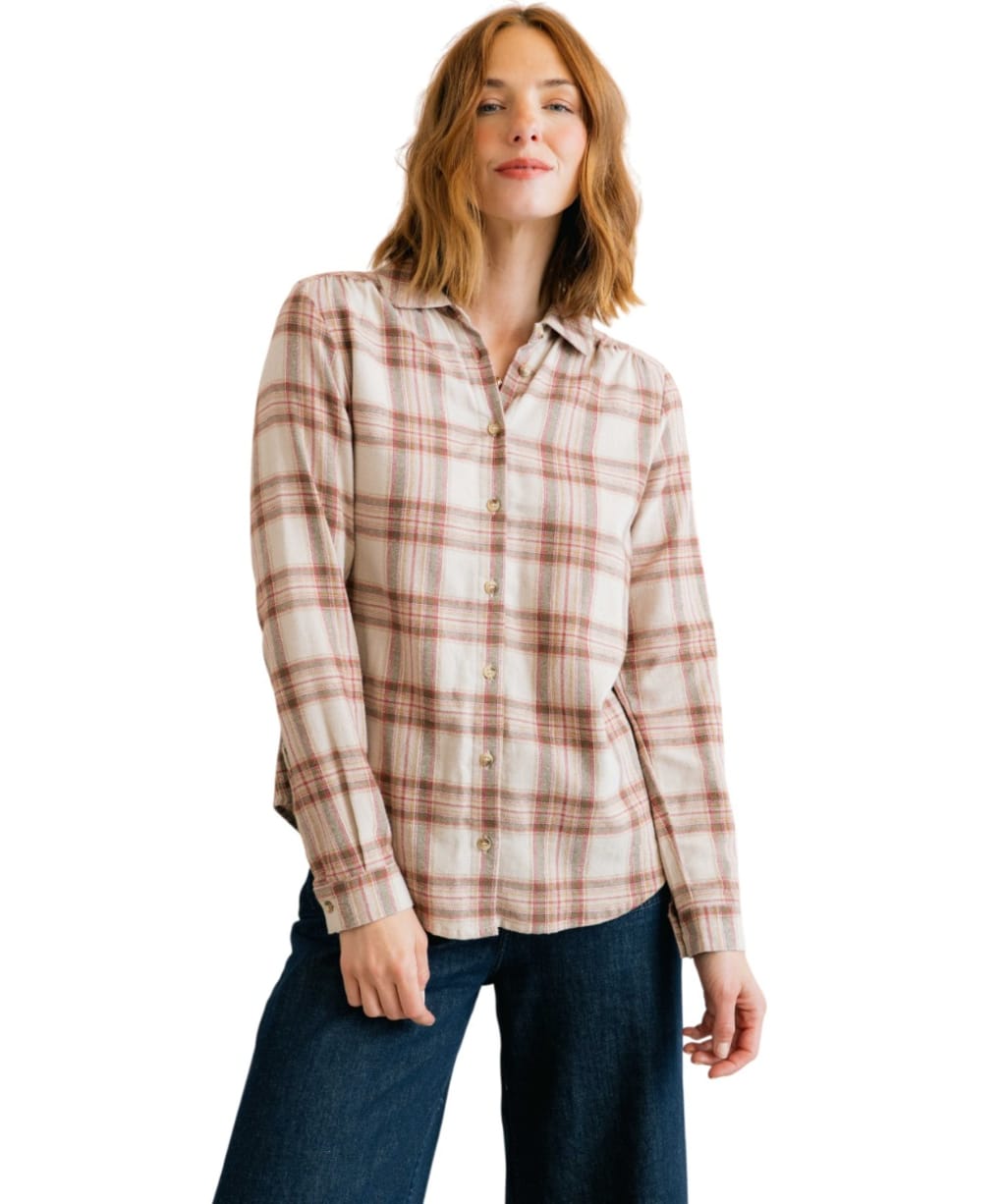 Women's Lily & Me Beech Multicolour Check Shirt - Multi Blush