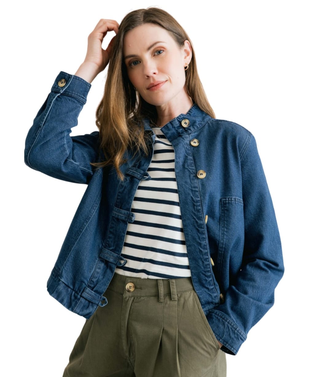 Women's Lily & Me Docklands Denim Jacket - Blue