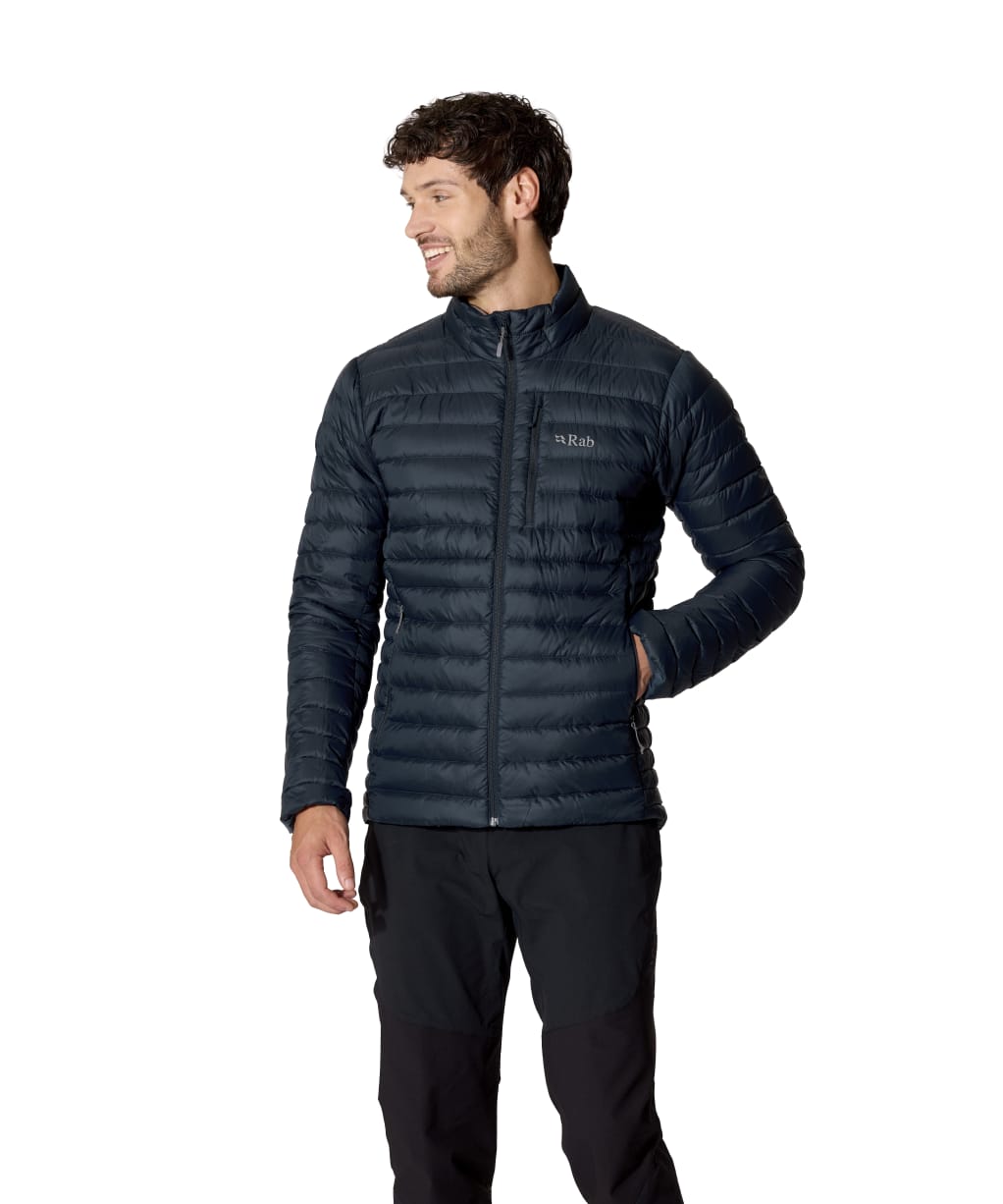 Men's Rab Microlight Down Jacket - Galaxy Blue