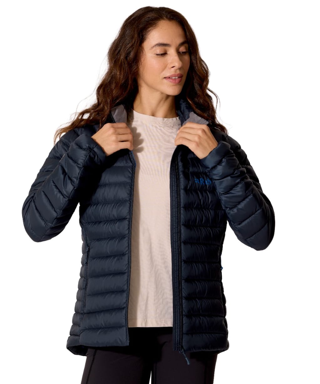  Women's Rab Microlight Down Jacket - Galaxy Blue