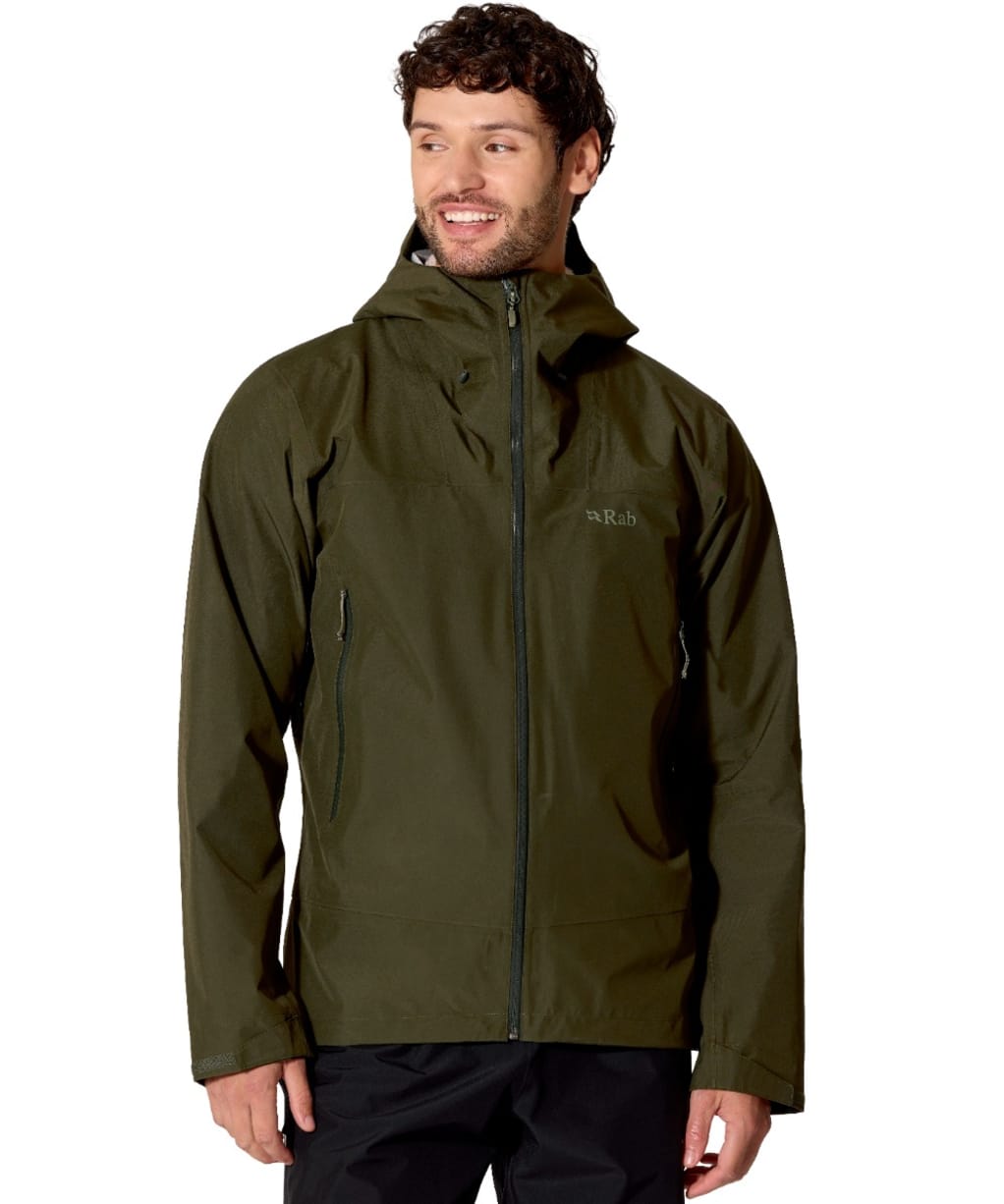 Men's Rab Namche Gore-Tex Waterproof Jacket - Army