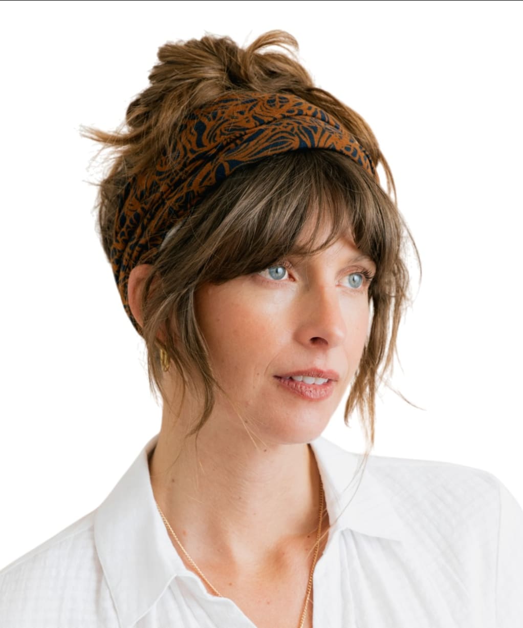  Women's Lily & Me Mono Foliage Multiband - Burnt Caramel