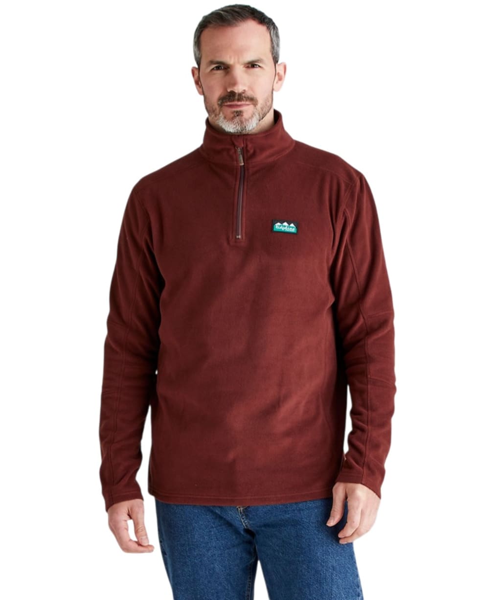  Men’s Ridgeline Narvik Fleece - Oxblood