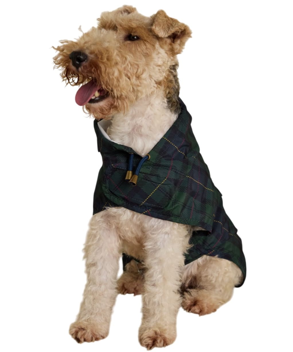 Joules Packaway Dog Jacket - Medium - Blackwatch Check