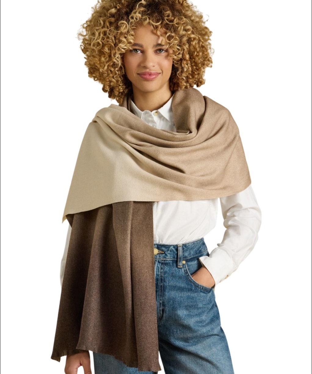 Women's Joules Karina Scarf - Brown