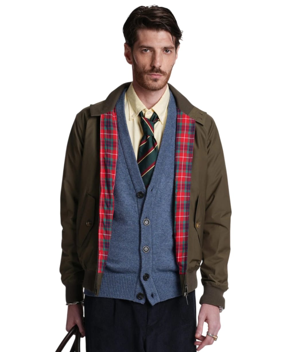 Men's Baracuta G9 Original Harrington Jacket - Army