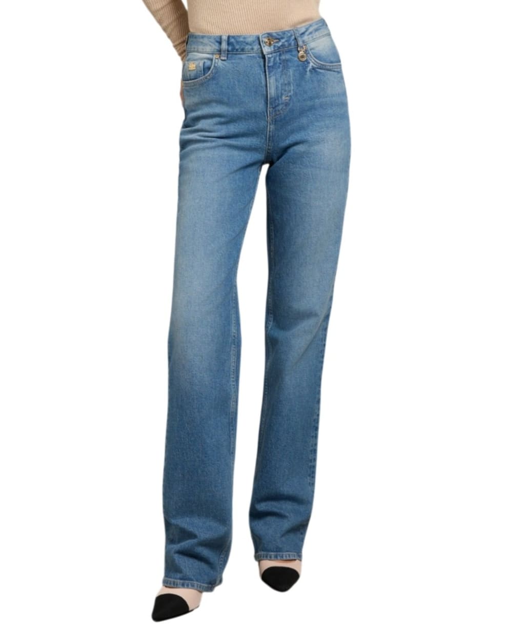 Women's Holland Cooper Classic Straight Jean - Classic Denim