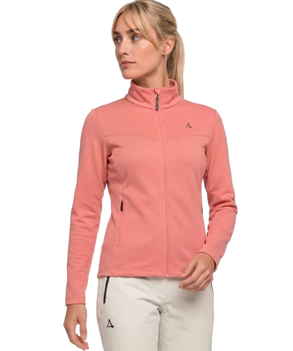 Women's Schöffel Ski Pine Fleece Jacket - Ashed Rose
