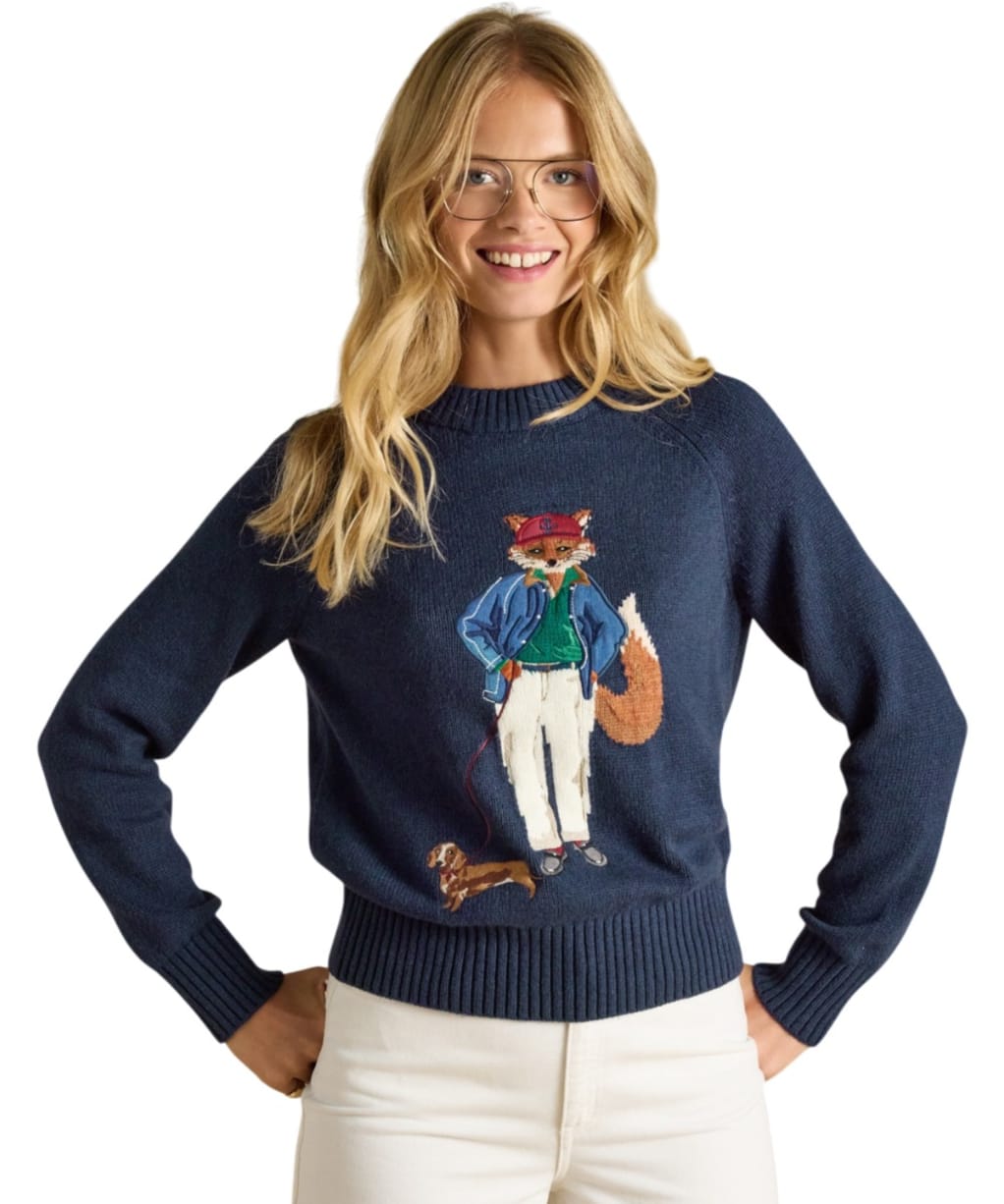 Women's Joules Jonty Knit - Navy