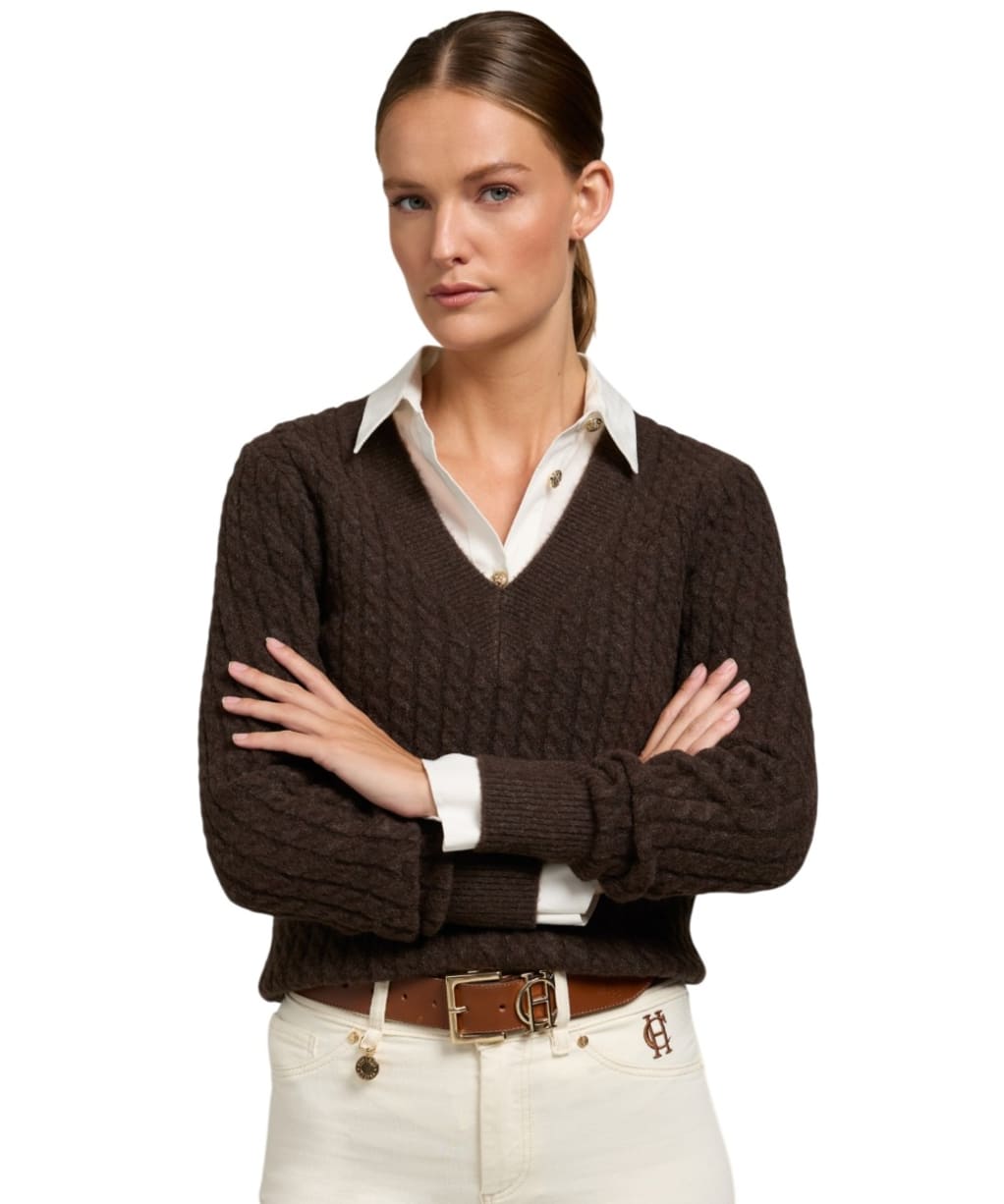 Women's Holland Cooper Polly Knit - Chocolate