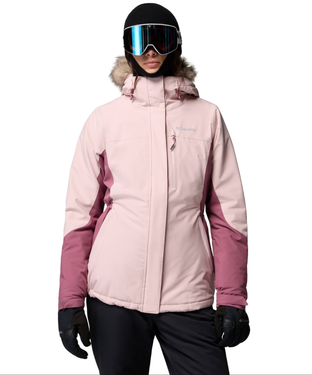 Women's Columbia Ava Alpine II Insulated Snow Jacket - Mineral Pink / Antique Mauve