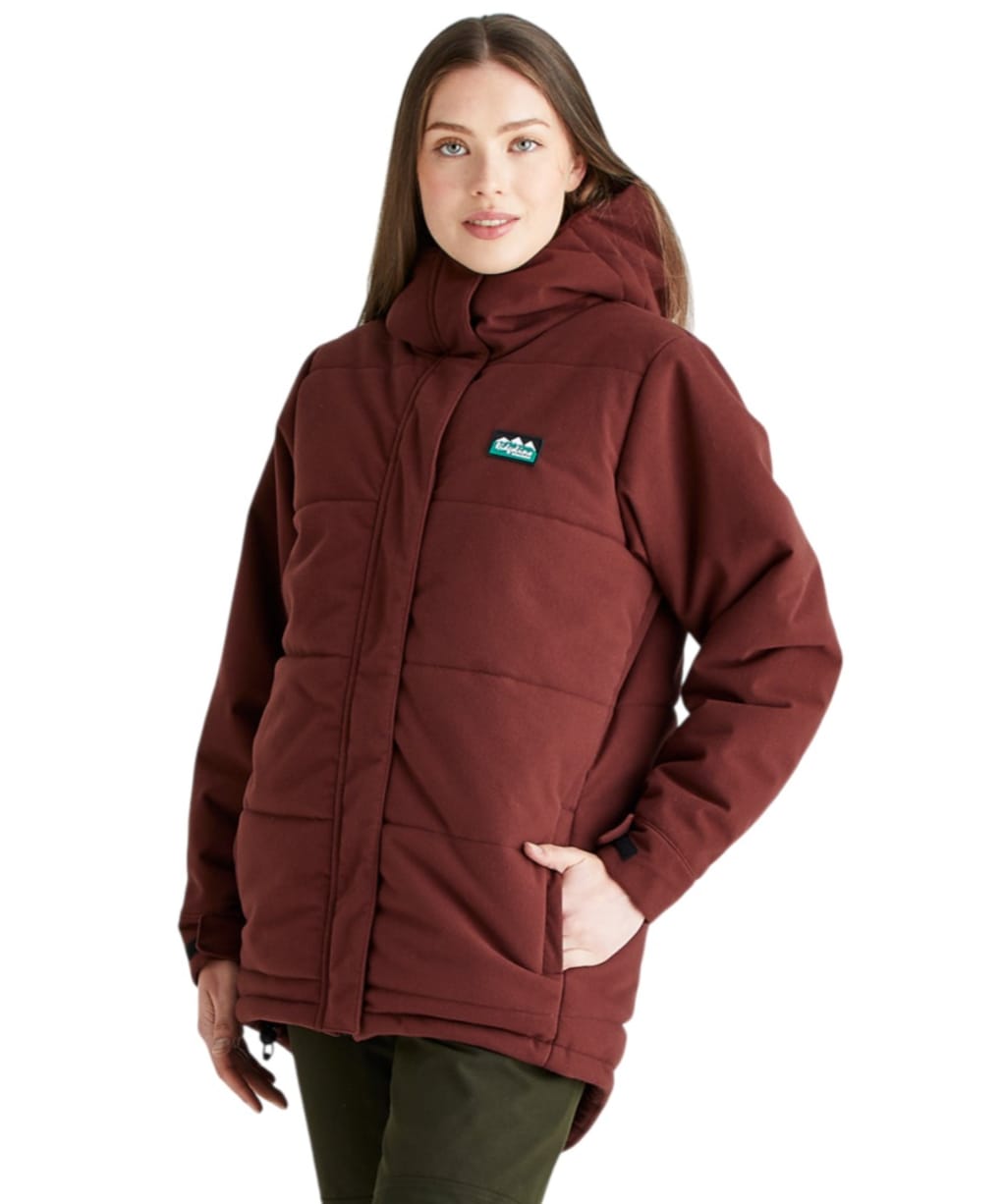 Women's Ridgeline Taiga Thermal Jacket - Oxblood