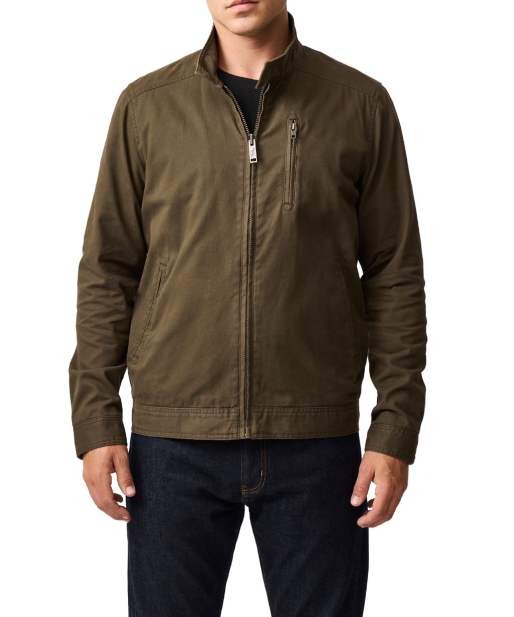 Men's Rodd & Gunn Armitage Harrington Twill Jacket - Army