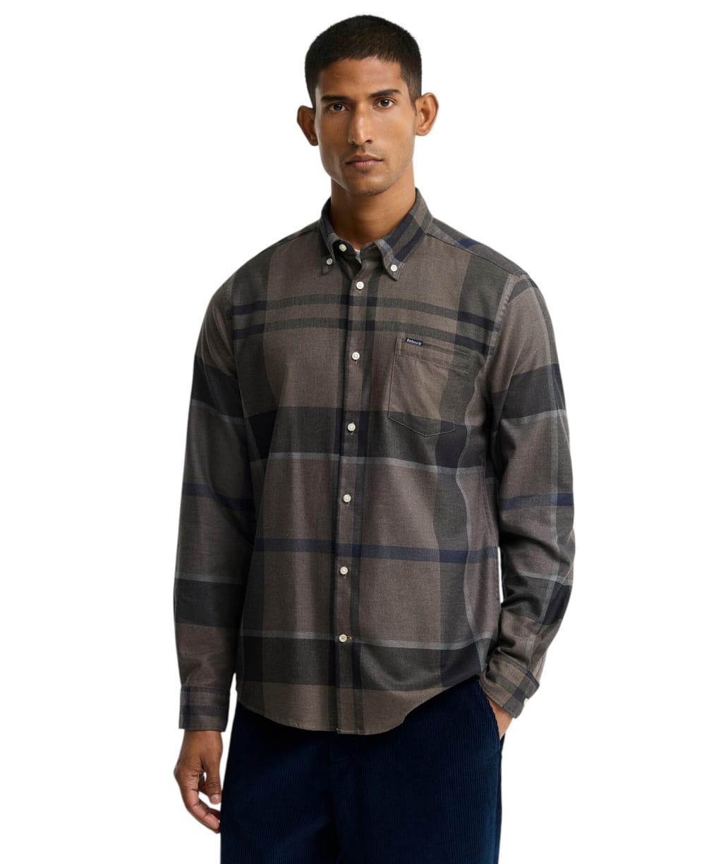 Men’s Barbour Dunoon Tailored Shirt - Harbours Tartan
