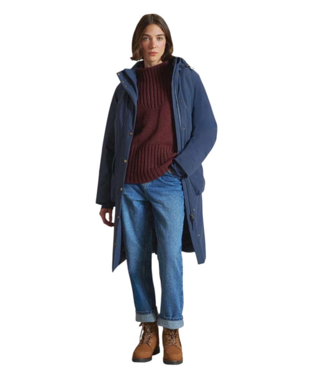 Fairfax & Favor Skye Coat in Navy