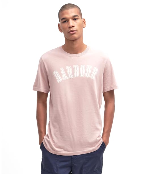 Men's Barbour Stockland Graphic T-Shirt - Pink Quartz