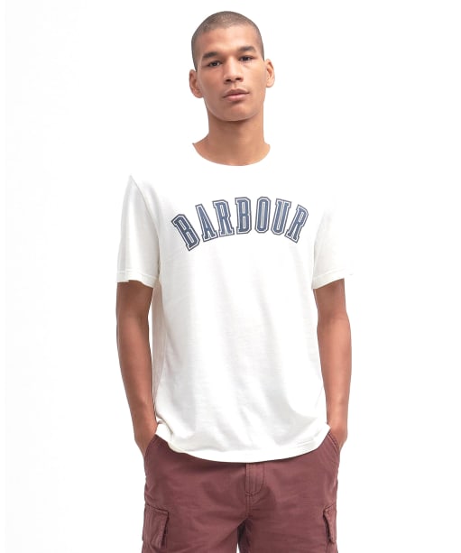 Men's Barbour Stockland Graphic T-Shirt - Whisper White