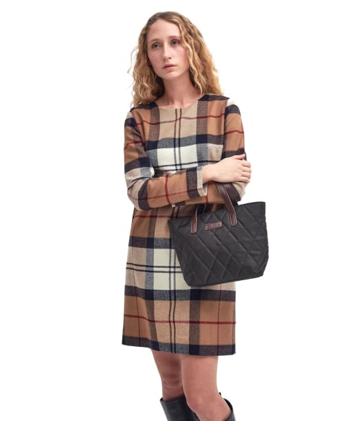 Women s Barbour Mini Quilted Tote Bag