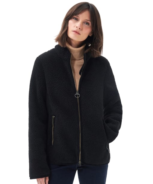 Women’s Barbour Lavenham Fleece Jacket - Black