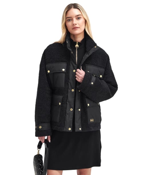 Barbour sherpa jacket on sale