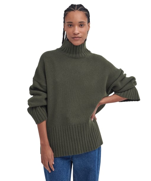 Serena Knit - Dark Moss