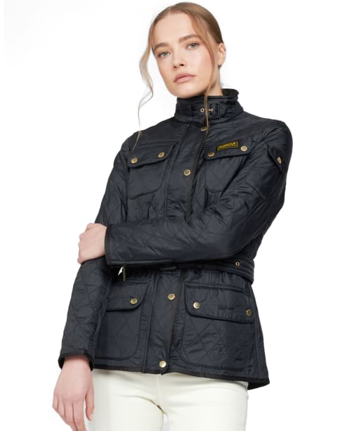 Women's Barbour International Polarquilt - Black