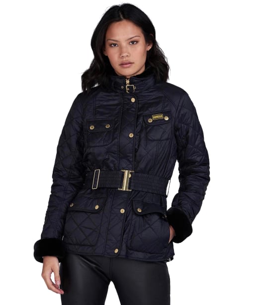 Women’s Barbour International Modern International Polarquilt Jacket - Black