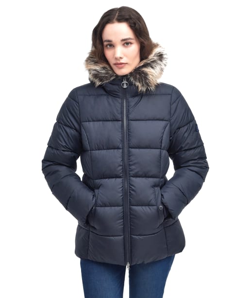 Women's Barbour Midhurst Quilted Jacket - Dark Navy