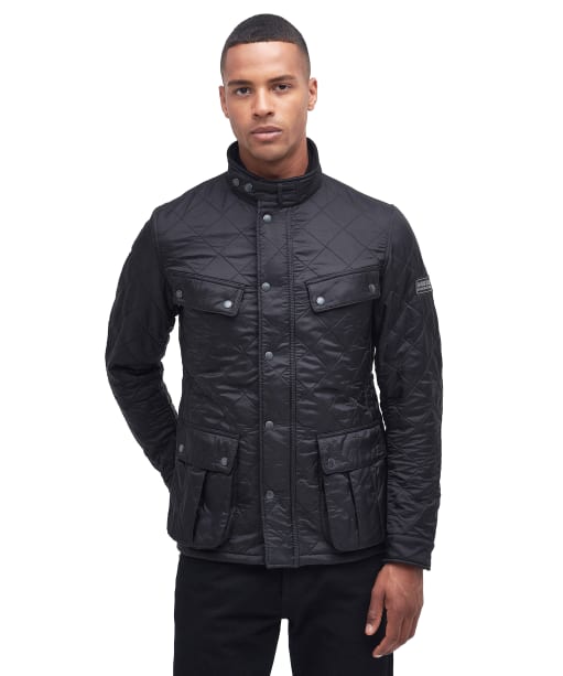 Men’s Barbour International Tourer Ariel Polarquilt Jacket - Black