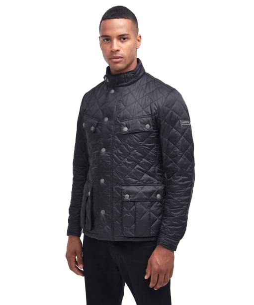 Men’s Barbour International Tourer Ariel Quilted Jacket - Black