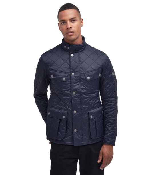 Men’s Barbour International Tourer Ariel Quilted Jacket - Navy